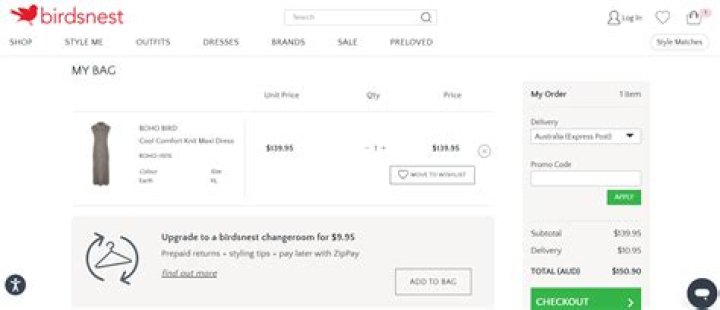 25% Off | Birdsnest active coupon codes for December 2023