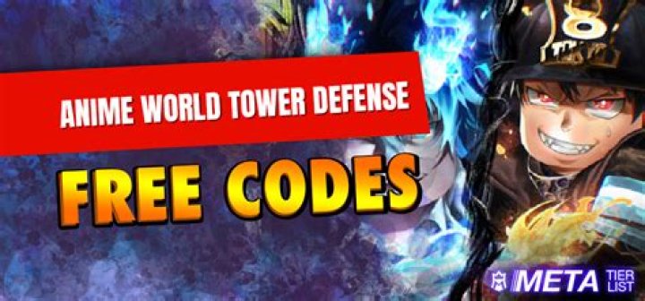 Anime World Tower Defense Codes August 2023