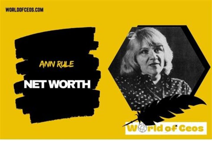
Ann Rule’s Impressive Net Worth