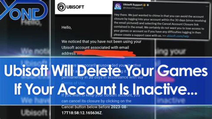 Can I delete a Ubisoft account?