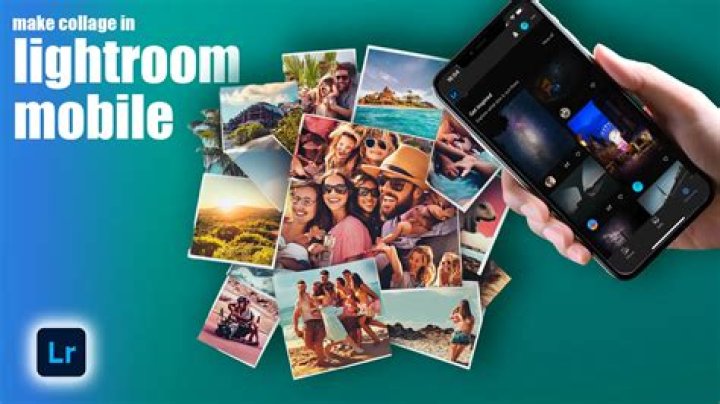 can i make a collage in lightroom mobile?