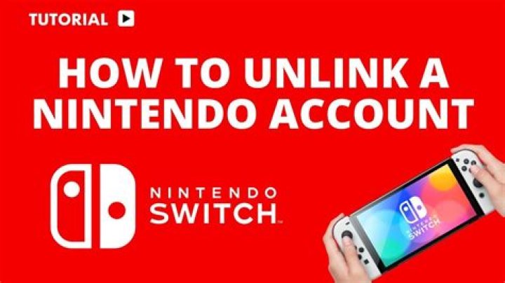 Can I unlink a Nintendo account?