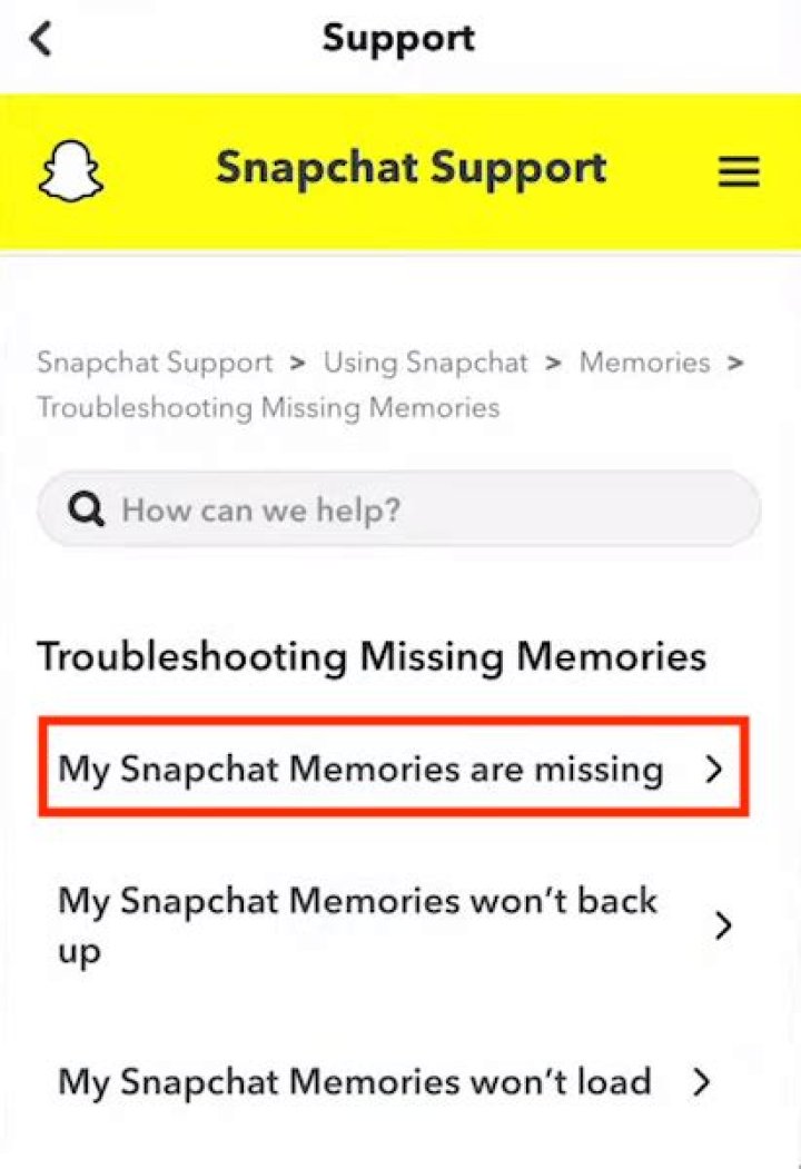 Can you get back deleted memories on Snapchat?