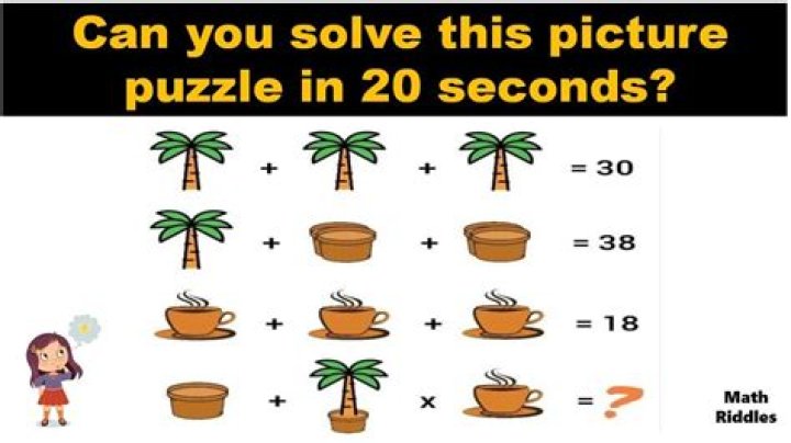 Can You Solve this Math Puzzle? Equate 29-30÷6+4-9÷3=?