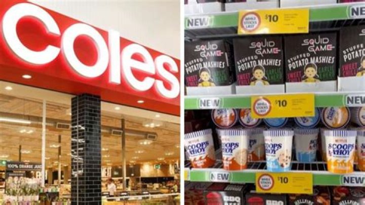 Coles pairs with Netflix for Stranger Things, Squid Games range