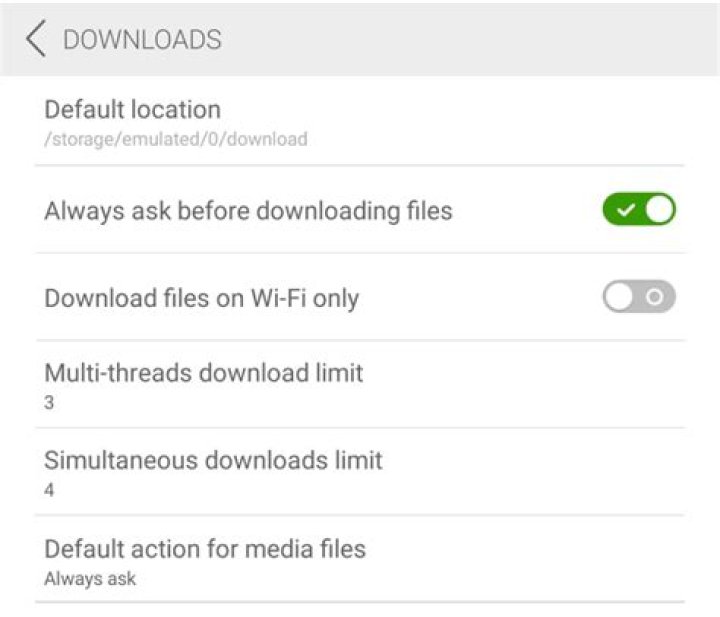 Dolphin For Android: How to Configure Download Preferences?