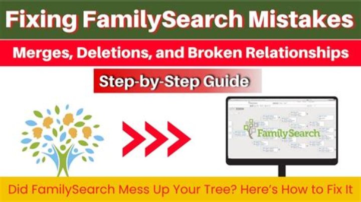 familysearch how to delete relationship?