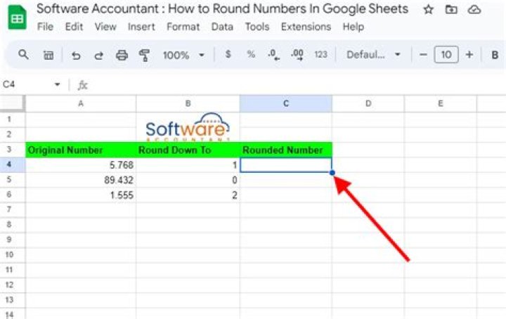Google Sheets: How to Round Numbers?