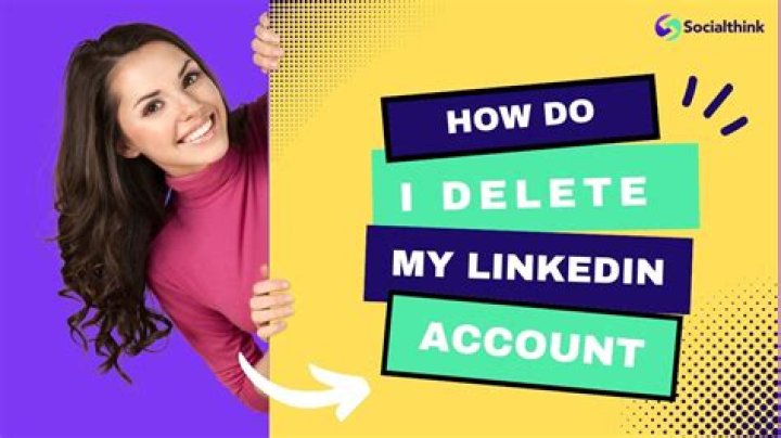 How can I delete my ad account in LinkedIn?