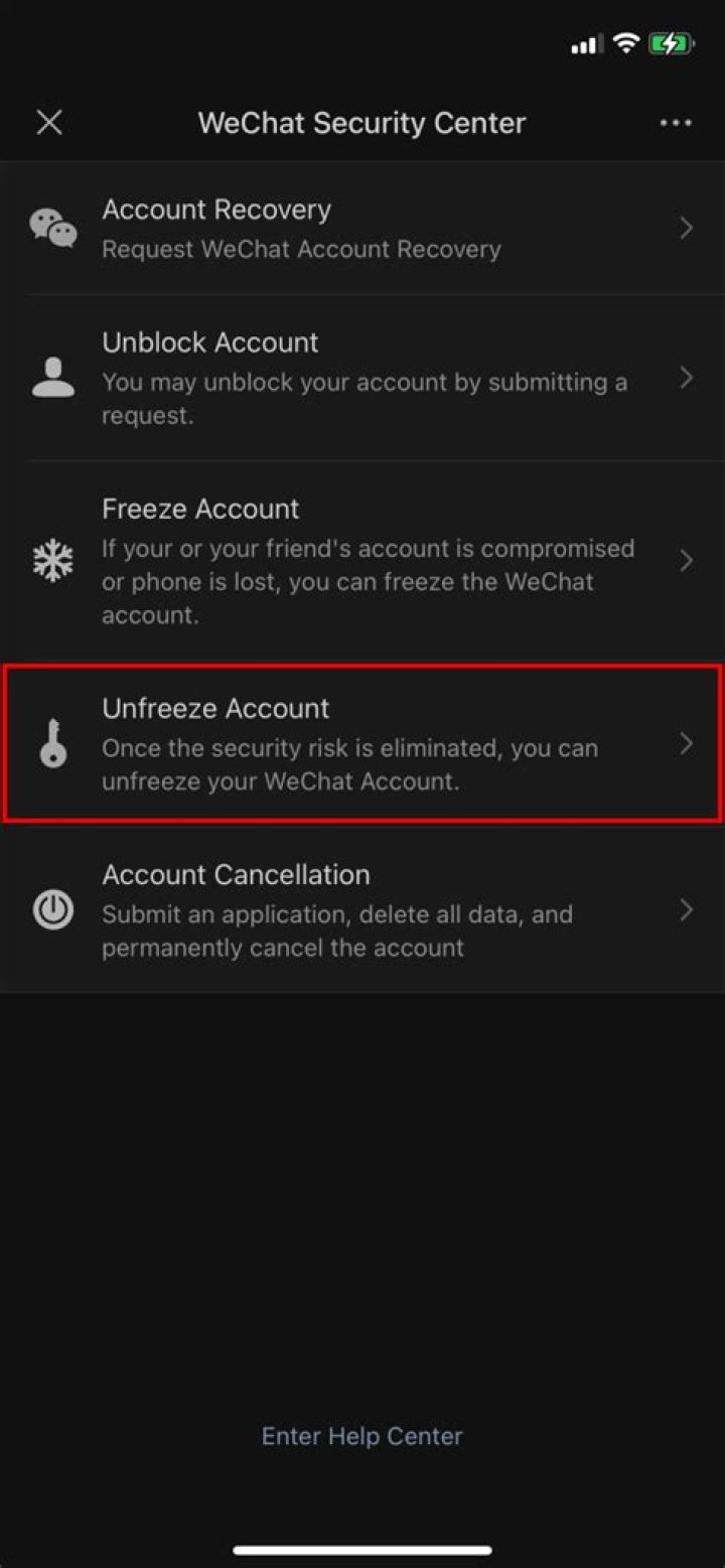 How can I delete my WeChat account immediately?