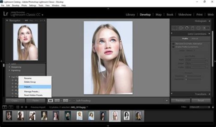 how do i add my logo to lightroom cc?