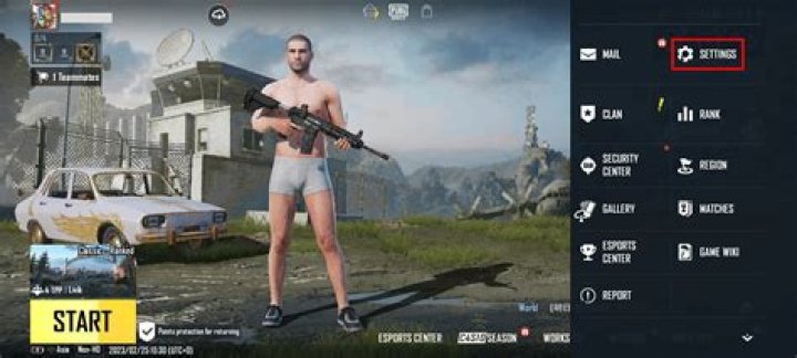 How do I change my PUBG account?