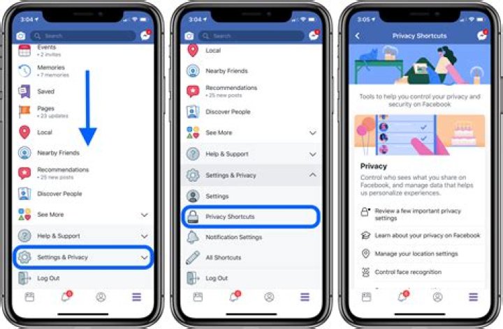 How do I deactivate Facebook on iOS?