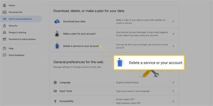 how do i delete a gmail account?