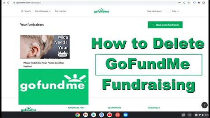 How do I delete a GoFundMe post?