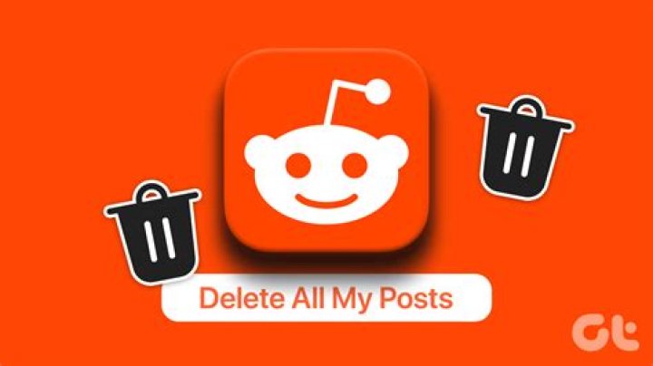 how do i delete all my reddit posts at once?
