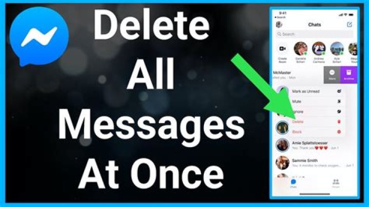 How do I delete messenger off my Iphone?