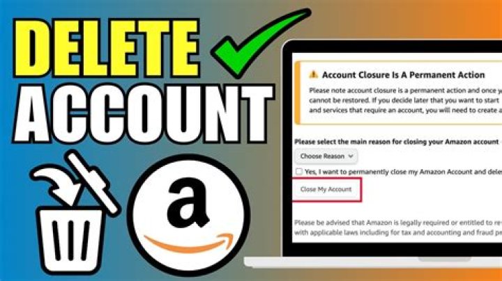how do i delete my amazon account from the app?