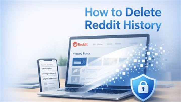 how do i delete my reddit history?