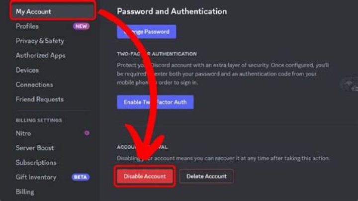 How do I disable my YouTube account?