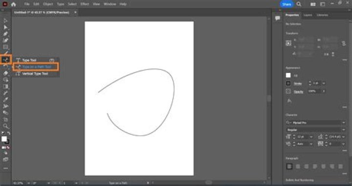 how do i make a path selection in illustrator?