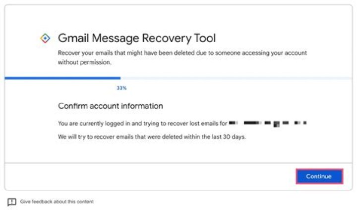 How do I recover permanently deleted Gmail account?