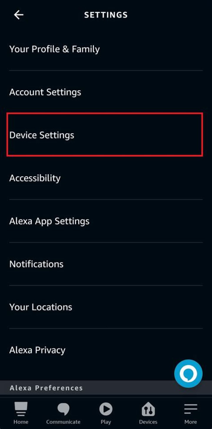 How do I remove a device from Alexa app?