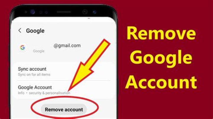 How do I remove a Google account from Android 5.0 1?