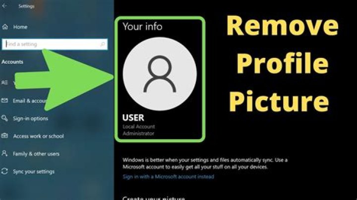 How do I remove a profile from Windows 10?