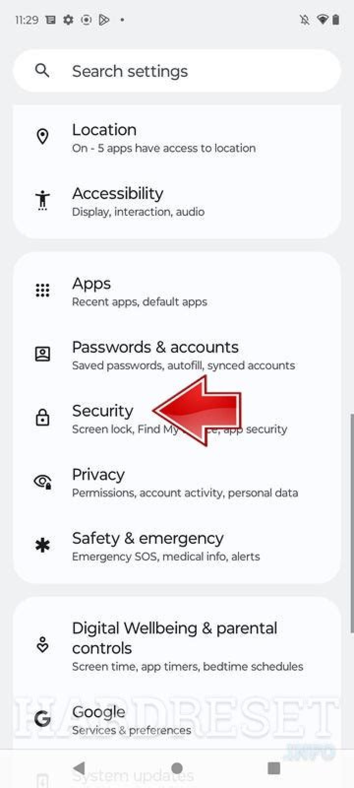 How do I remove my Google account from Motorola?