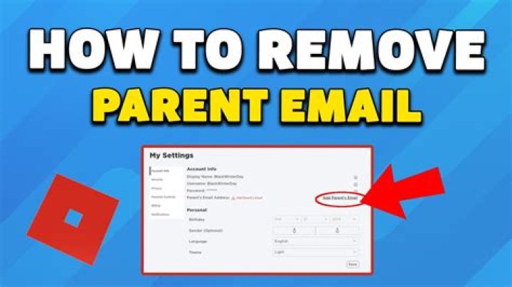 how do i remove parent email from edmodo?