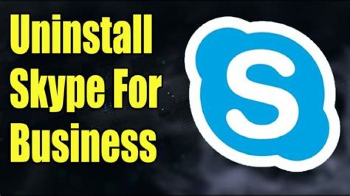 How do I remove Skype for business from 2022?