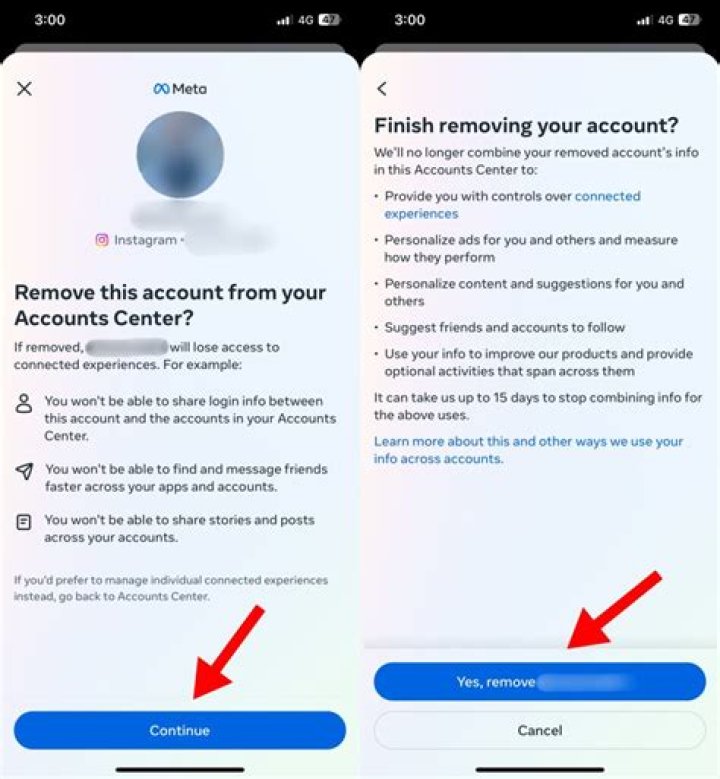 How do I unlink Facebook from Instagram 2022?