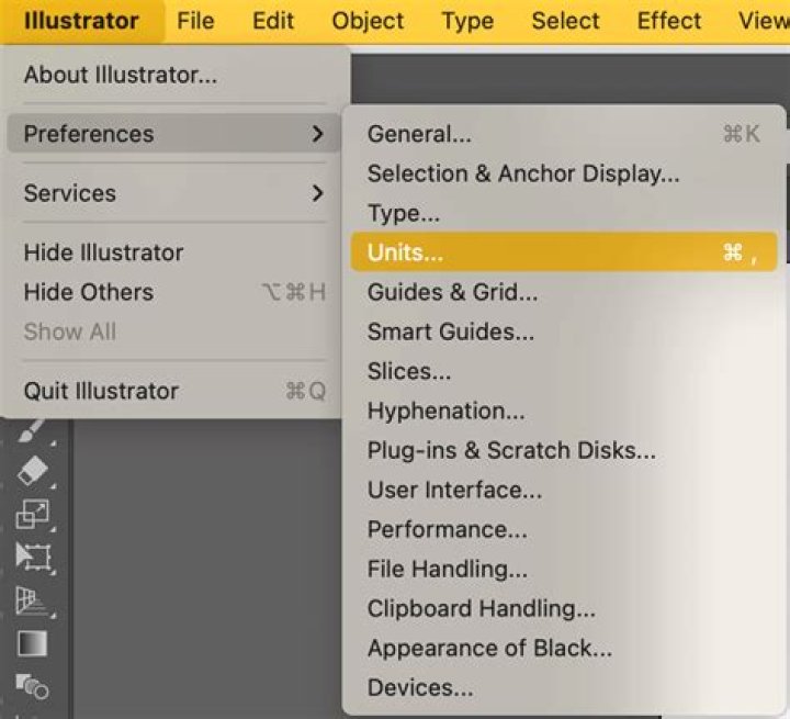 how do you change the ruler scale in illustrator?