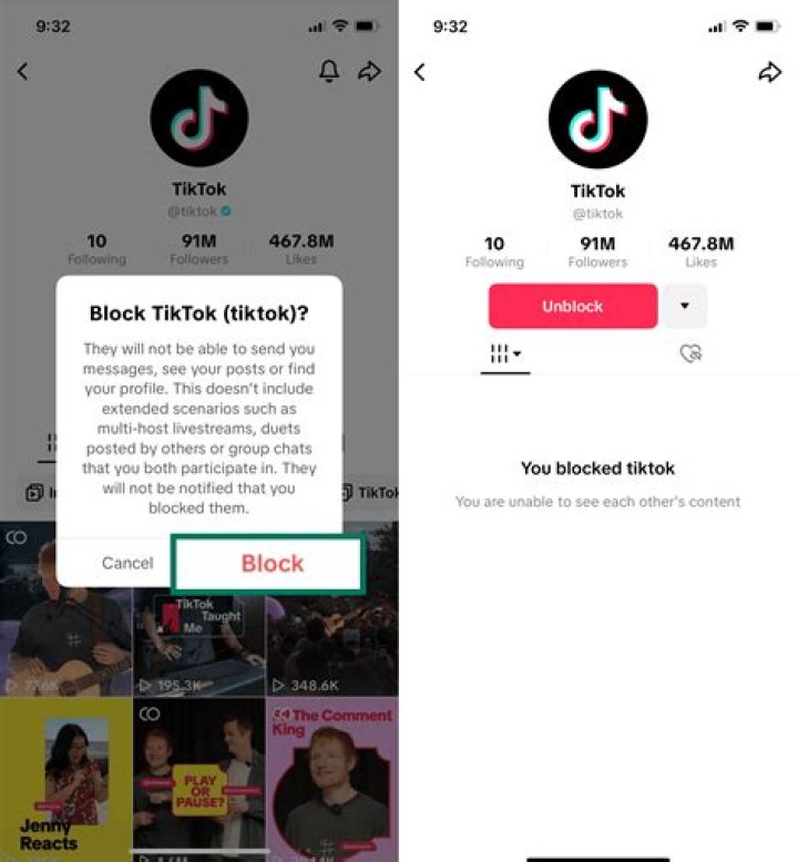 How long is a temporary block on TikTok?