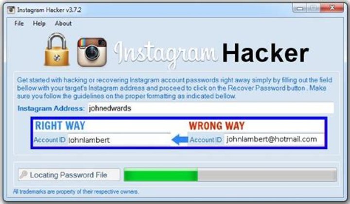 how to actually hack an instagram account?