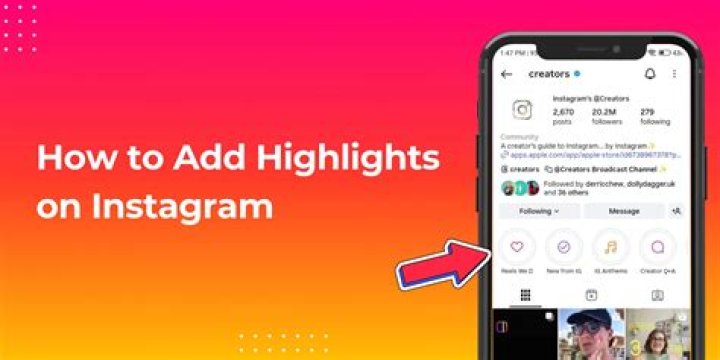 how to add posts to instagram highlights
