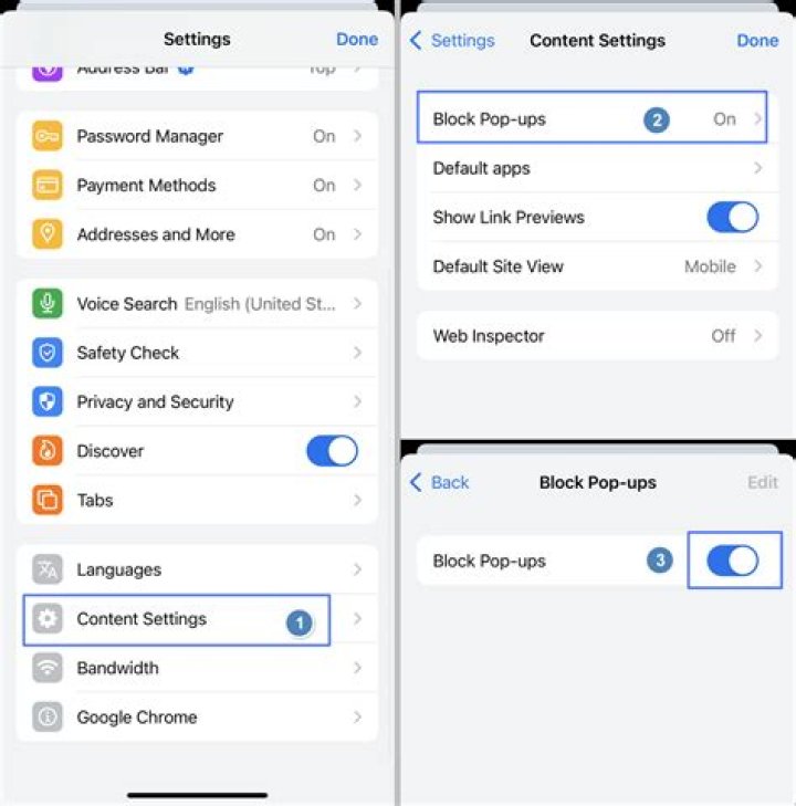 how to block ads on chrome iphone?
