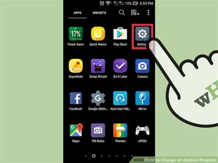 how to change download settings on android?