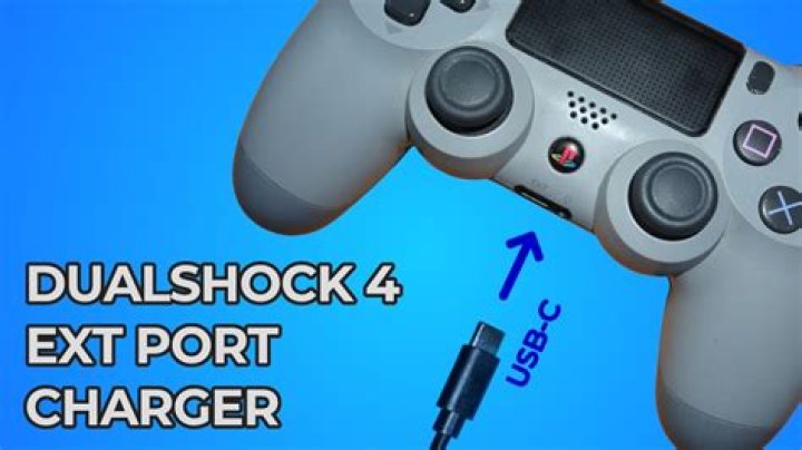how to charge ps4 controller from the bottom?