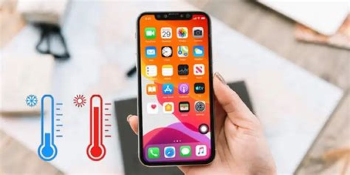how to check iphone temperature?