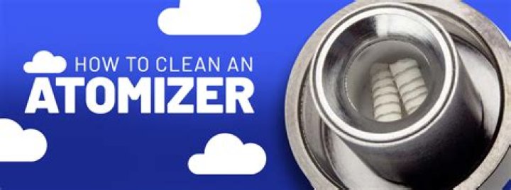 how to clean atomizer?