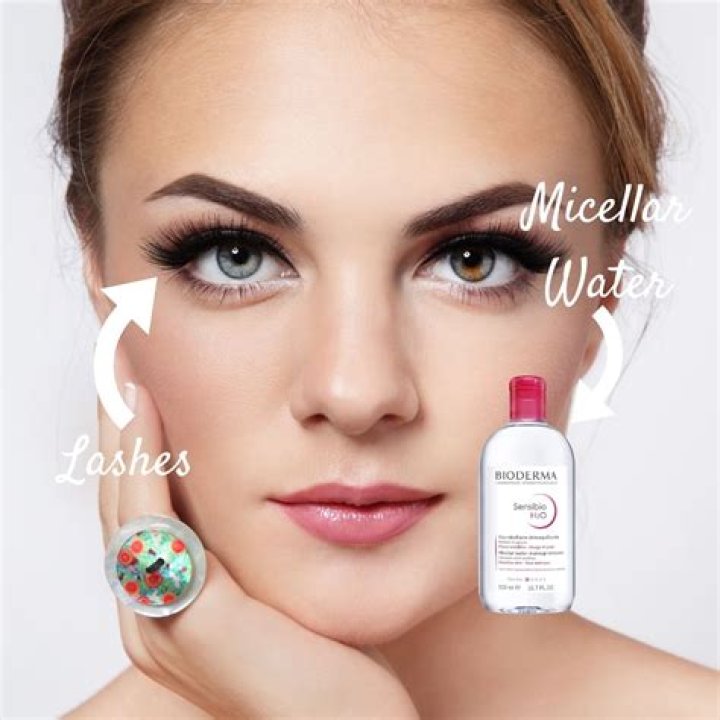 how to clean eyelash extensions with micellar water?