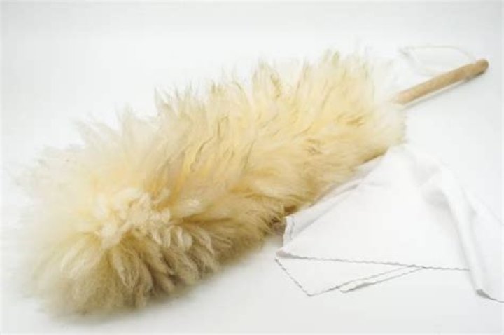 how to clean lambswool duster?