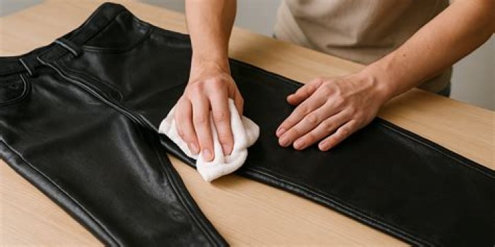 how to clean leather pants?