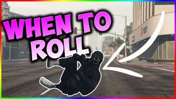 how to combat roll in gta 5 ps4?