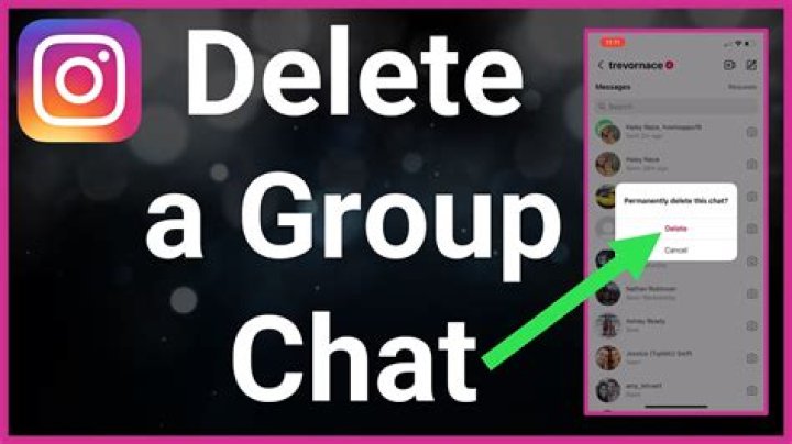 How to Delete Group Chat on Instagram?