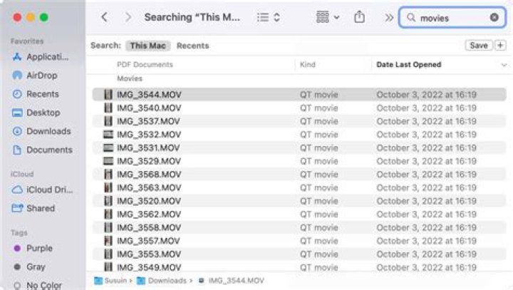 how to delete movies from mac?