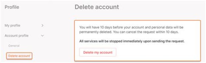 how to delete reed account?