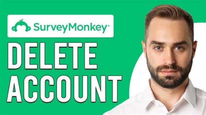 how to delete surveymonkey account?